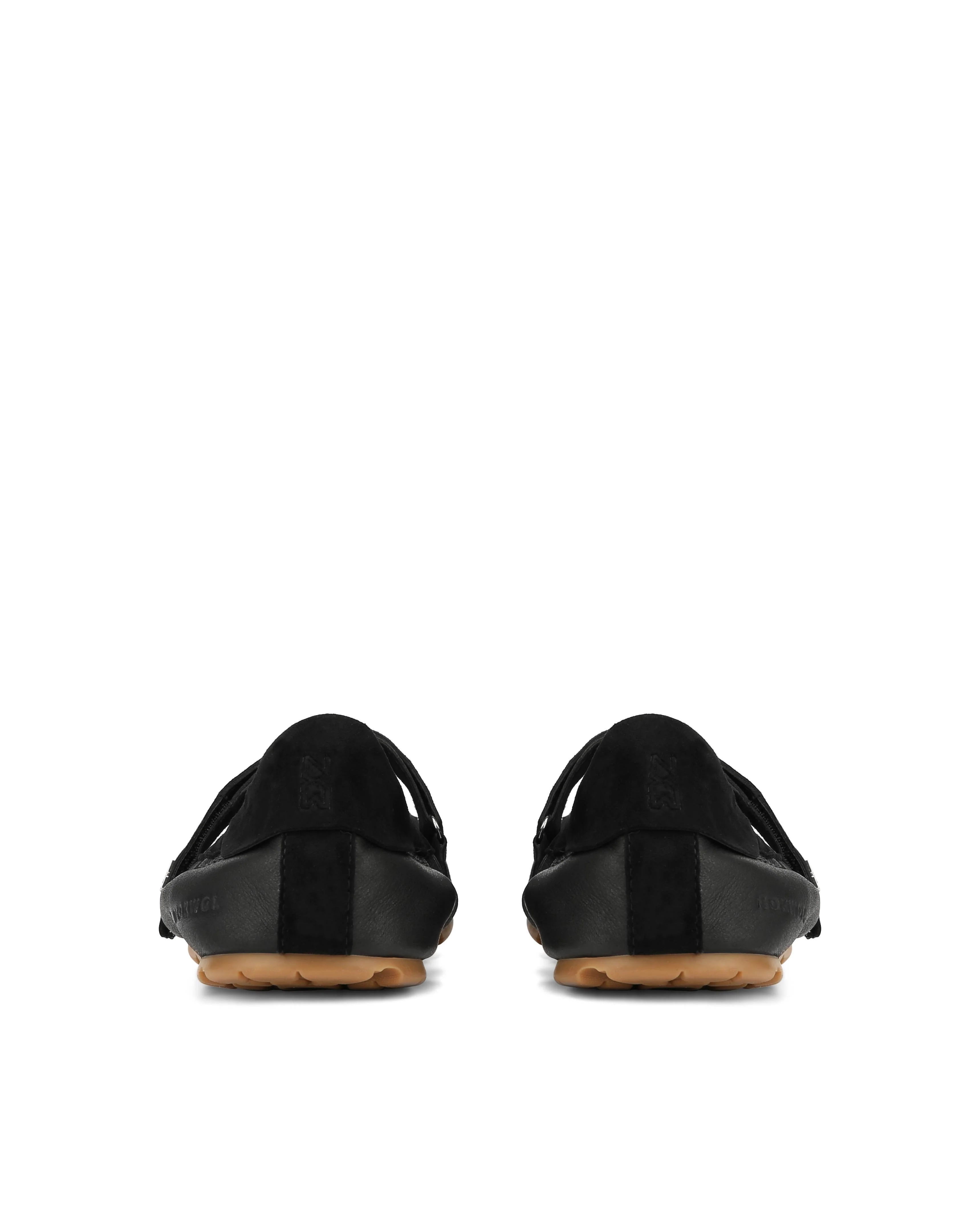 Alina Black Leather/Suede - Image 3