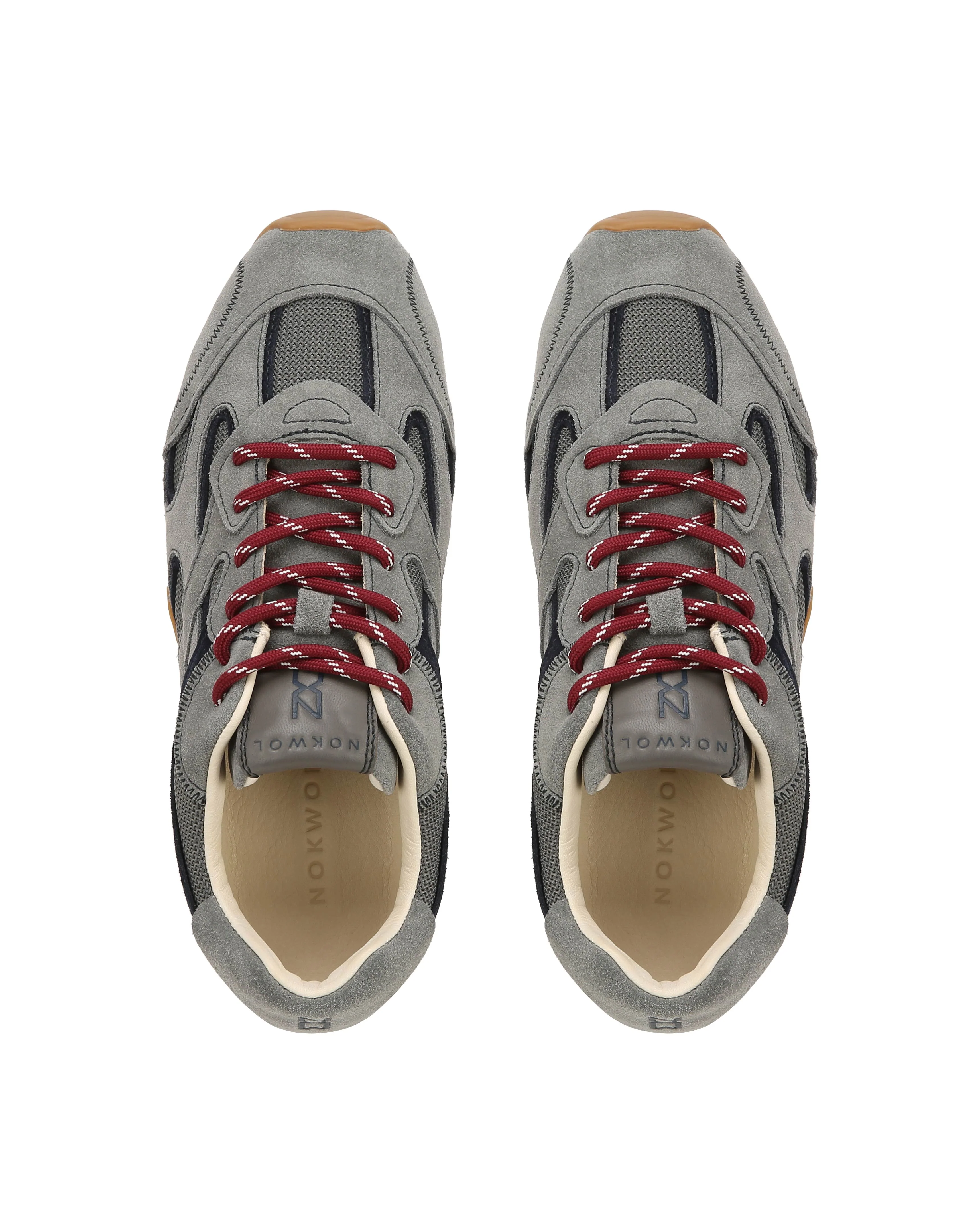 Alpha/Mesh-M Grey/Navy Suede - Image 4