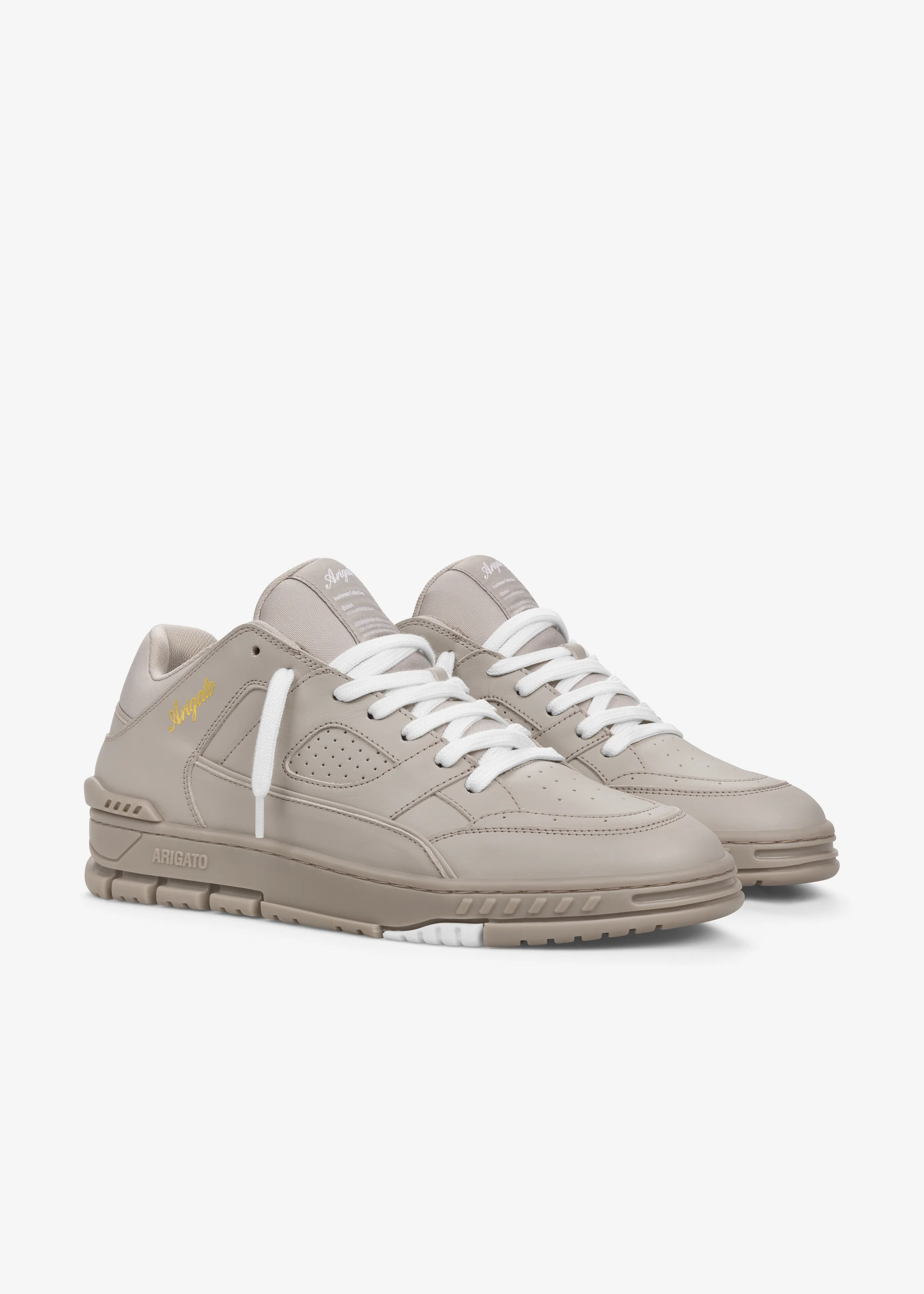 M Area Lo Sneaker Beige/Beige Leather/Suede - Image 4