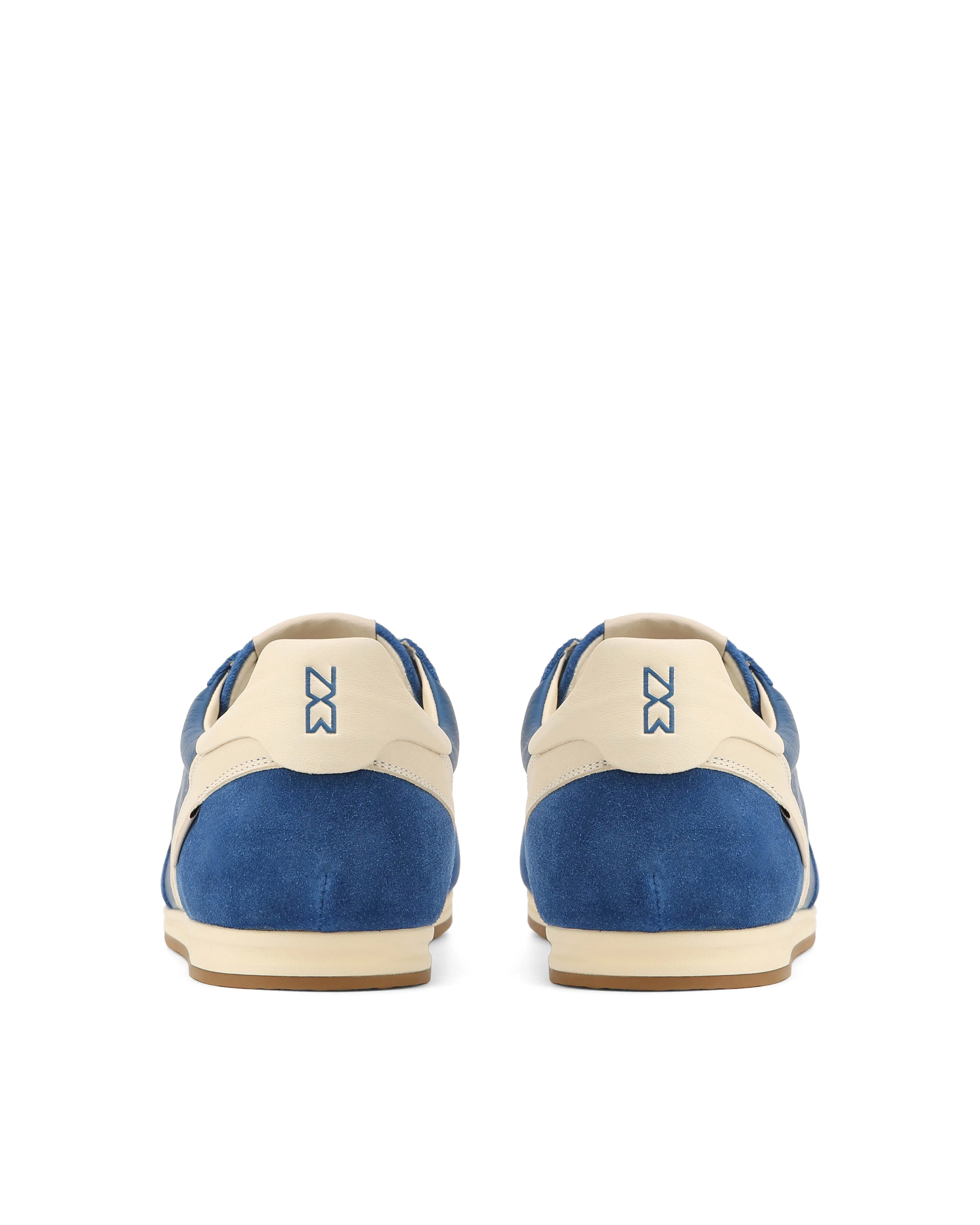 Ari-M Blue/Off White Suede/Leather - Image 3