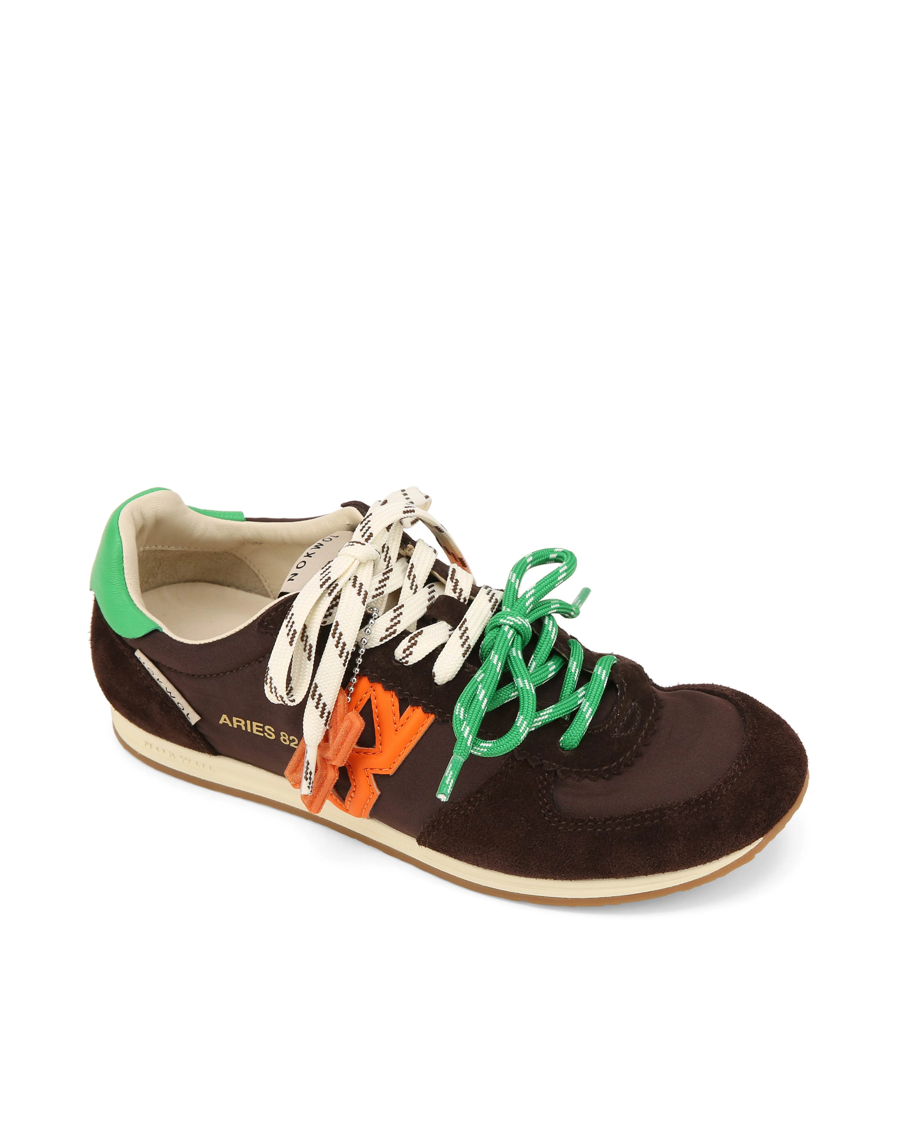 Aries 82 Brown Suede/Nylon - Image 8