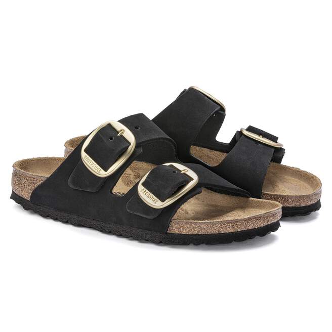 W Arizona Big Buckle Black Nubuck 1023239 - Image 4