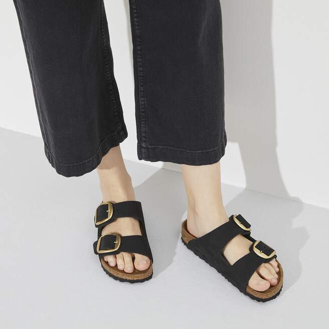 W Arizona Big Buckle Black Nubuck 1023239 - Image 8