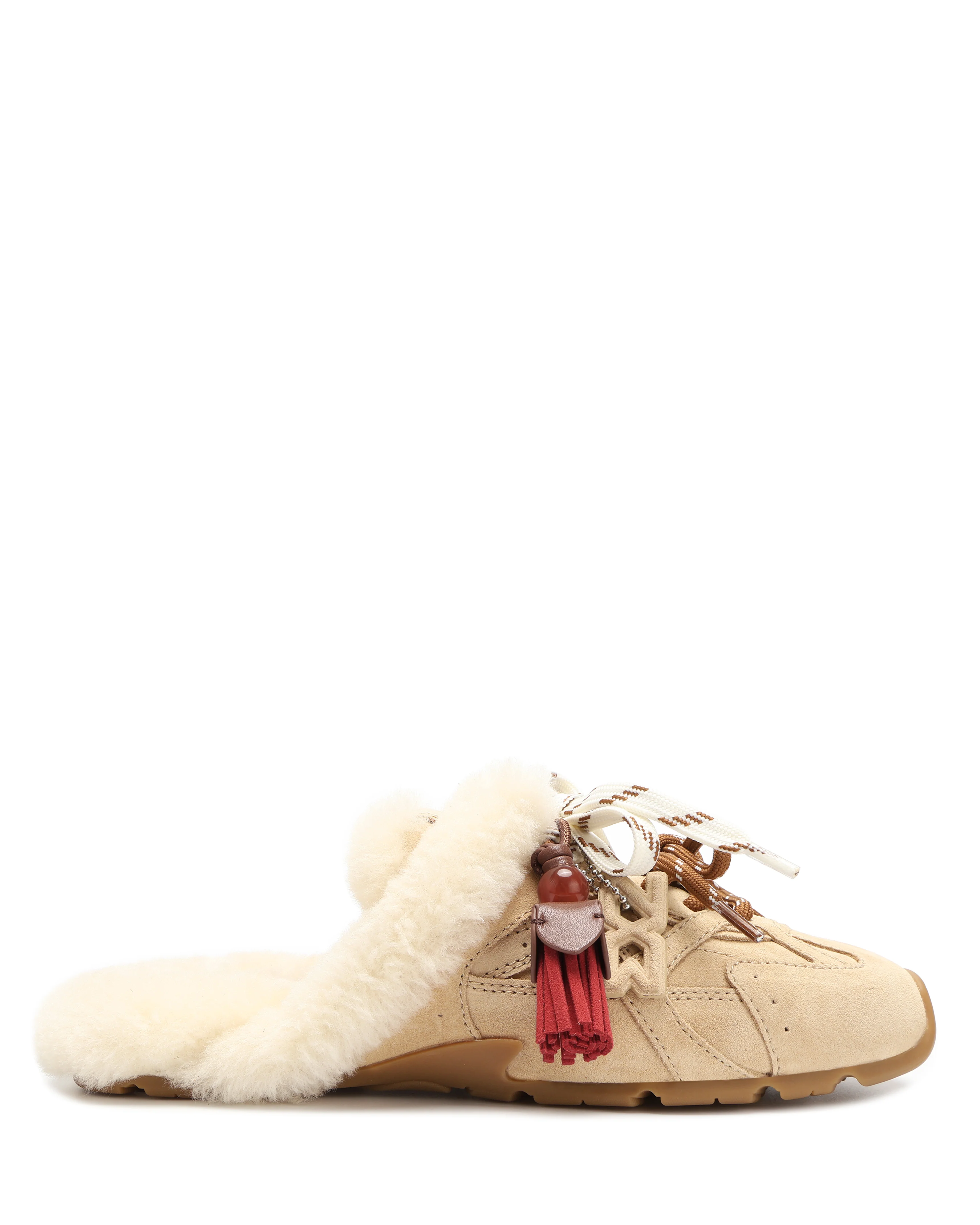 Atlas Mule Beige Suede - Image 2