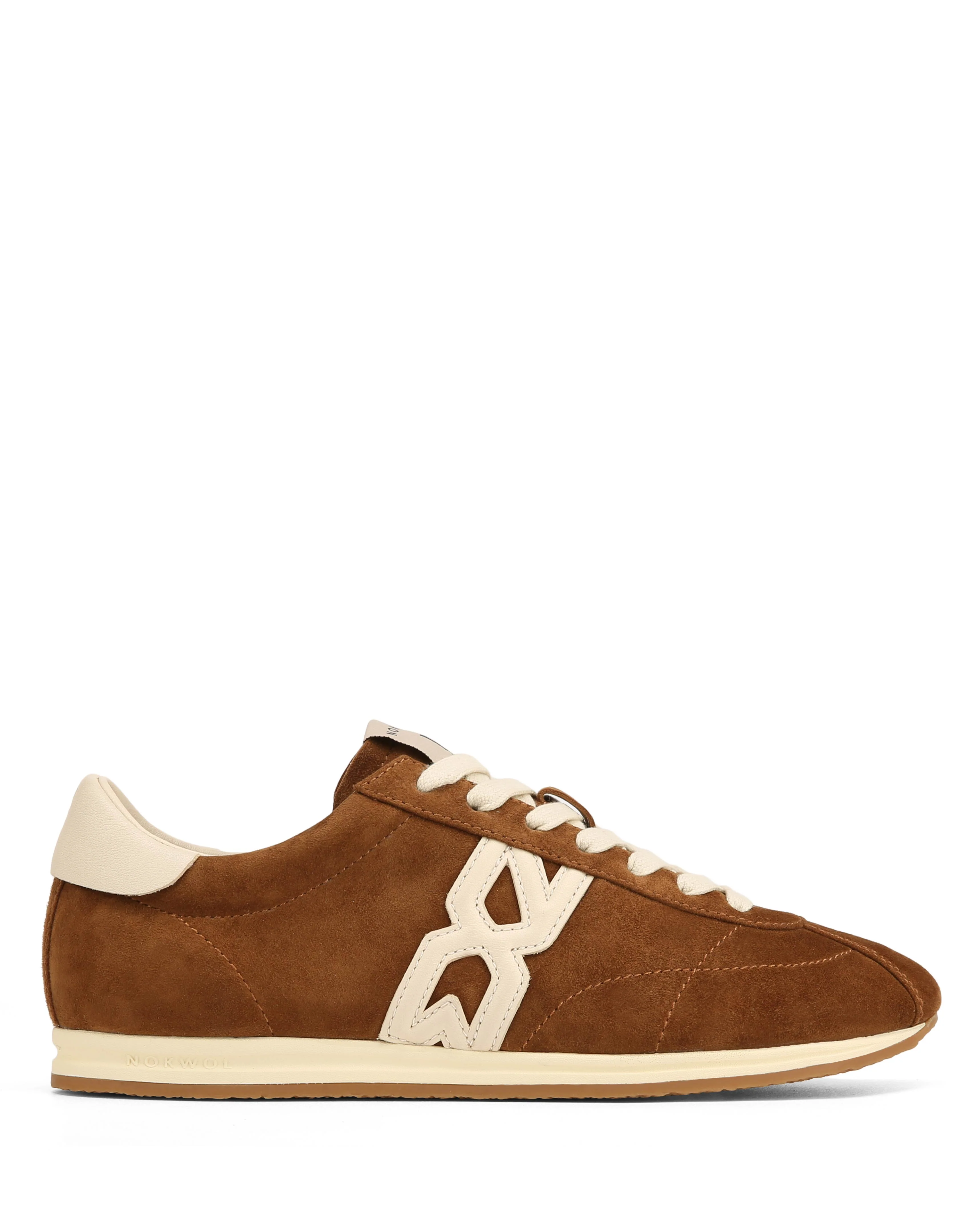 Avenue Tan/Off White Suede/Leather