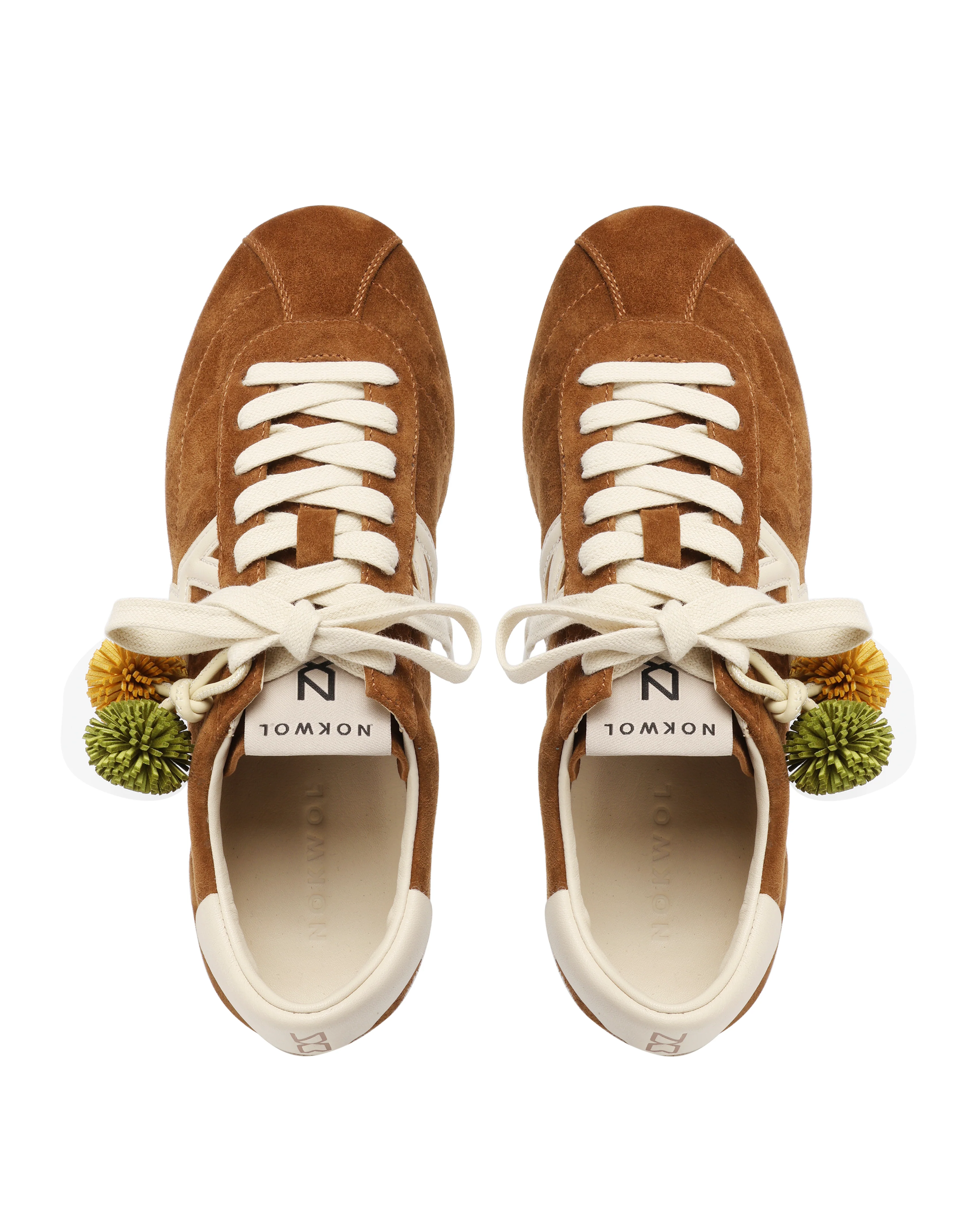 Avenue Tan/Off White Suede/Leather - Image 7