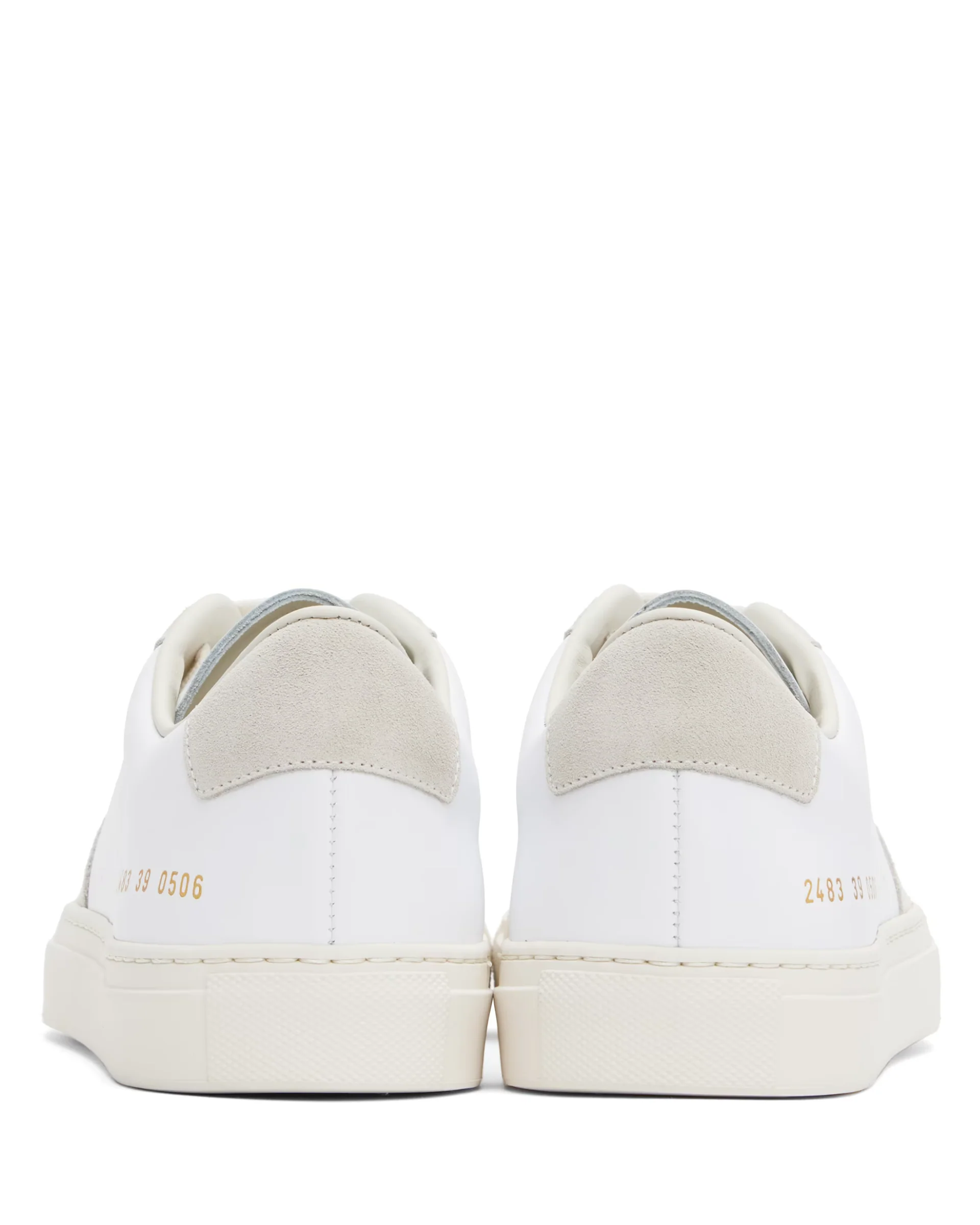 Bball Duo White Leather/Suede 2483 0506 - Image 3