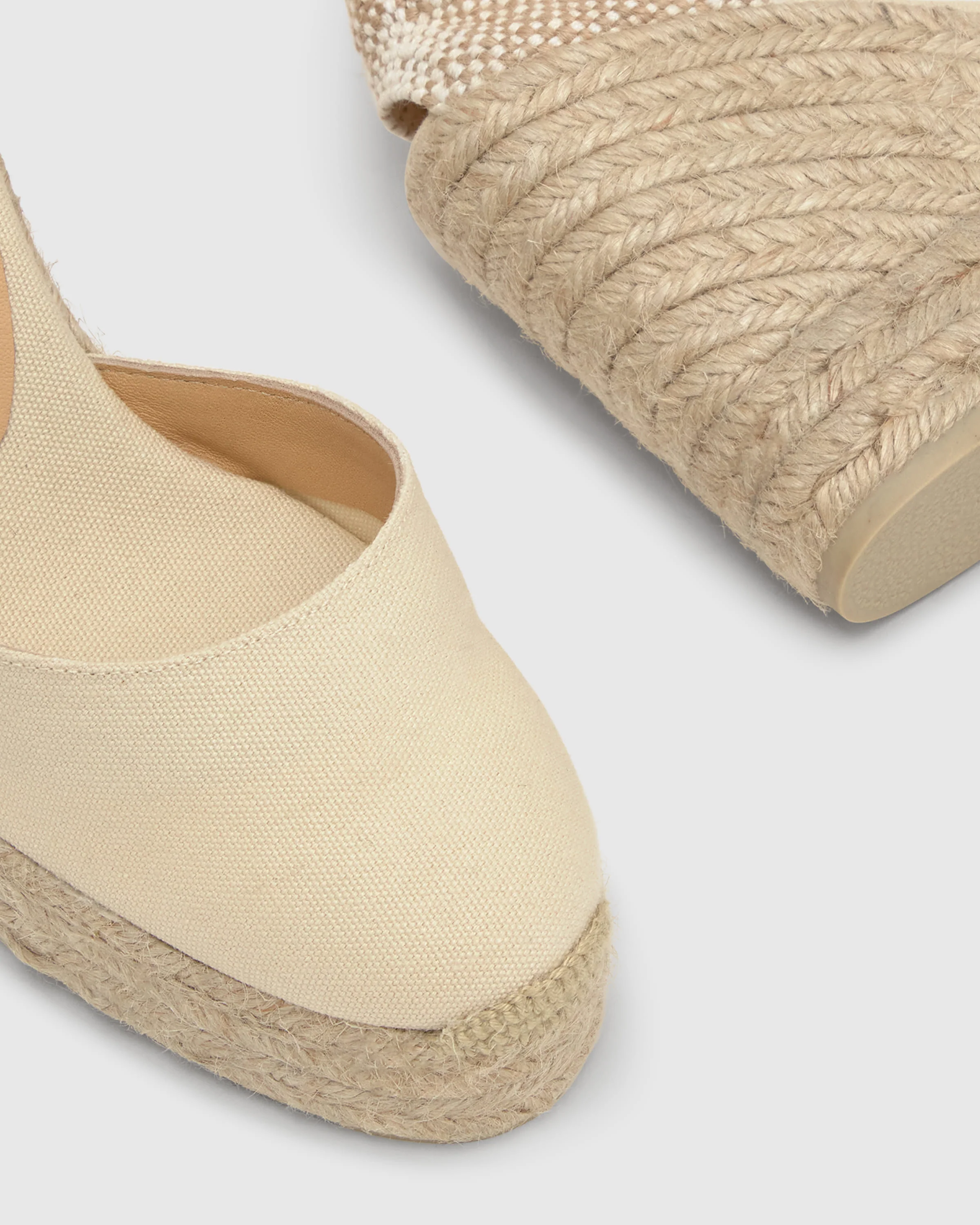 Carina C 8ED Ivory Wedge Espadrille - Image 4