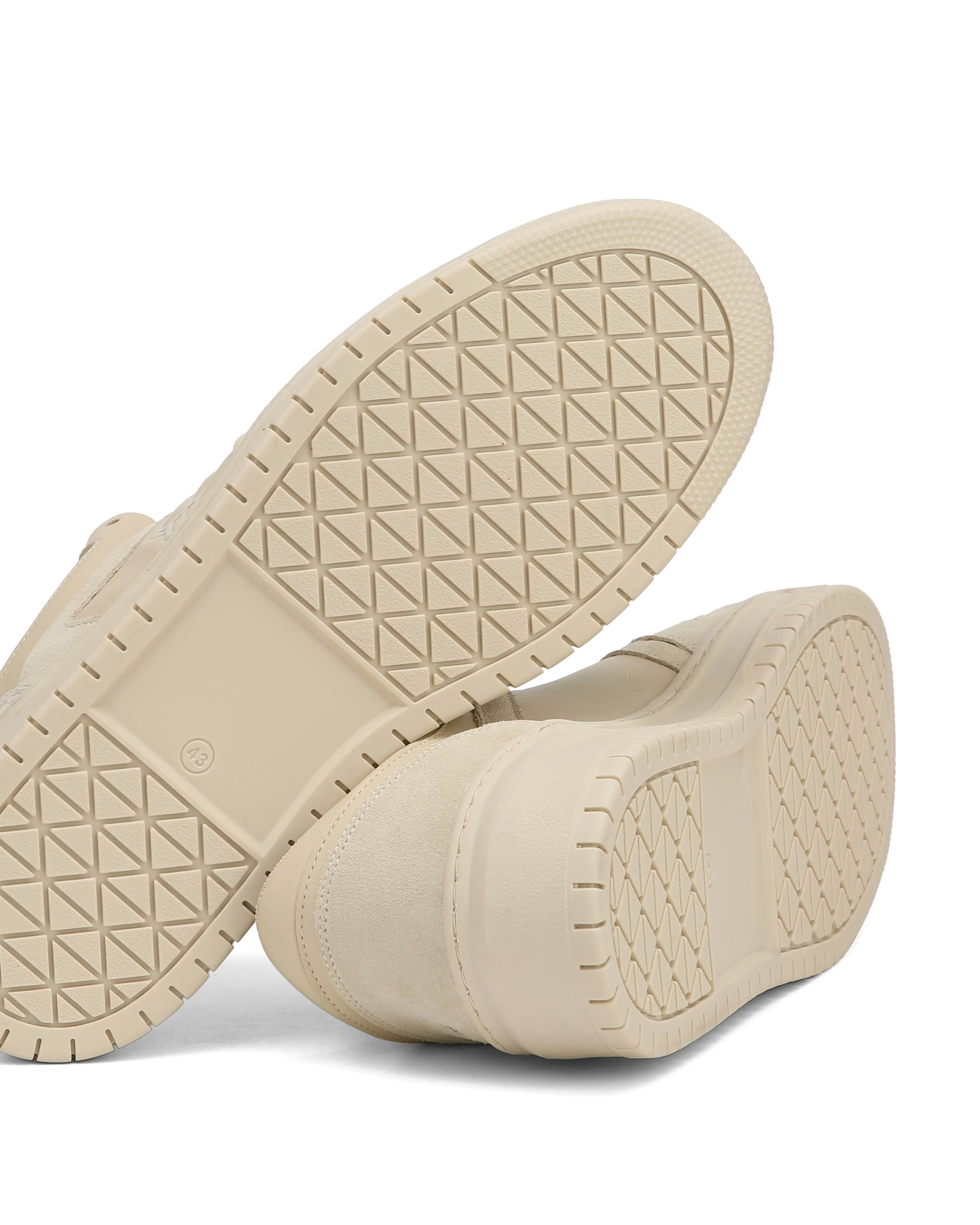 CM-01 Bone Leather / Ice Cow Suede Combo - Image 3