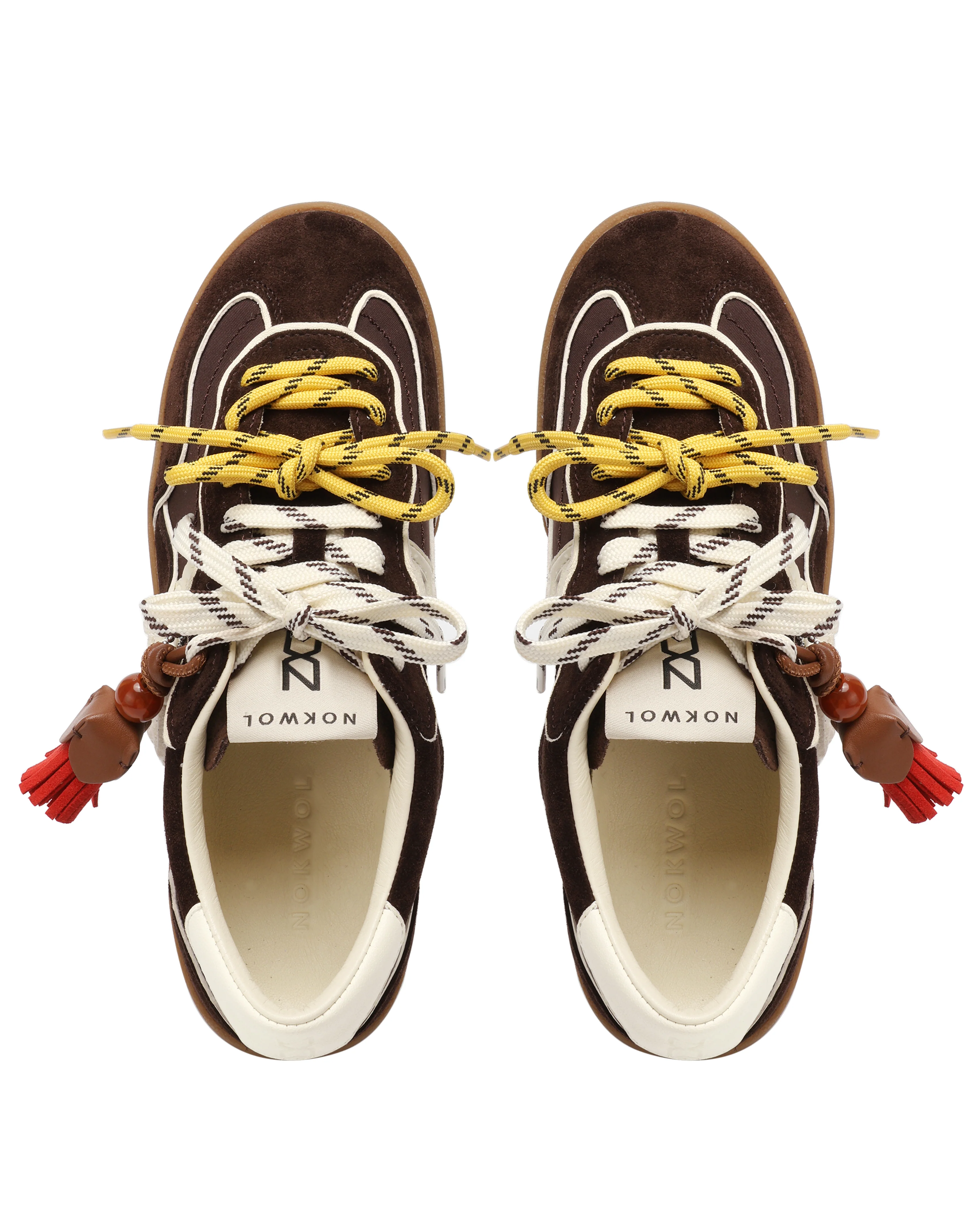 Cosmo Brown/Mustard Suede/Nylon - Image 7