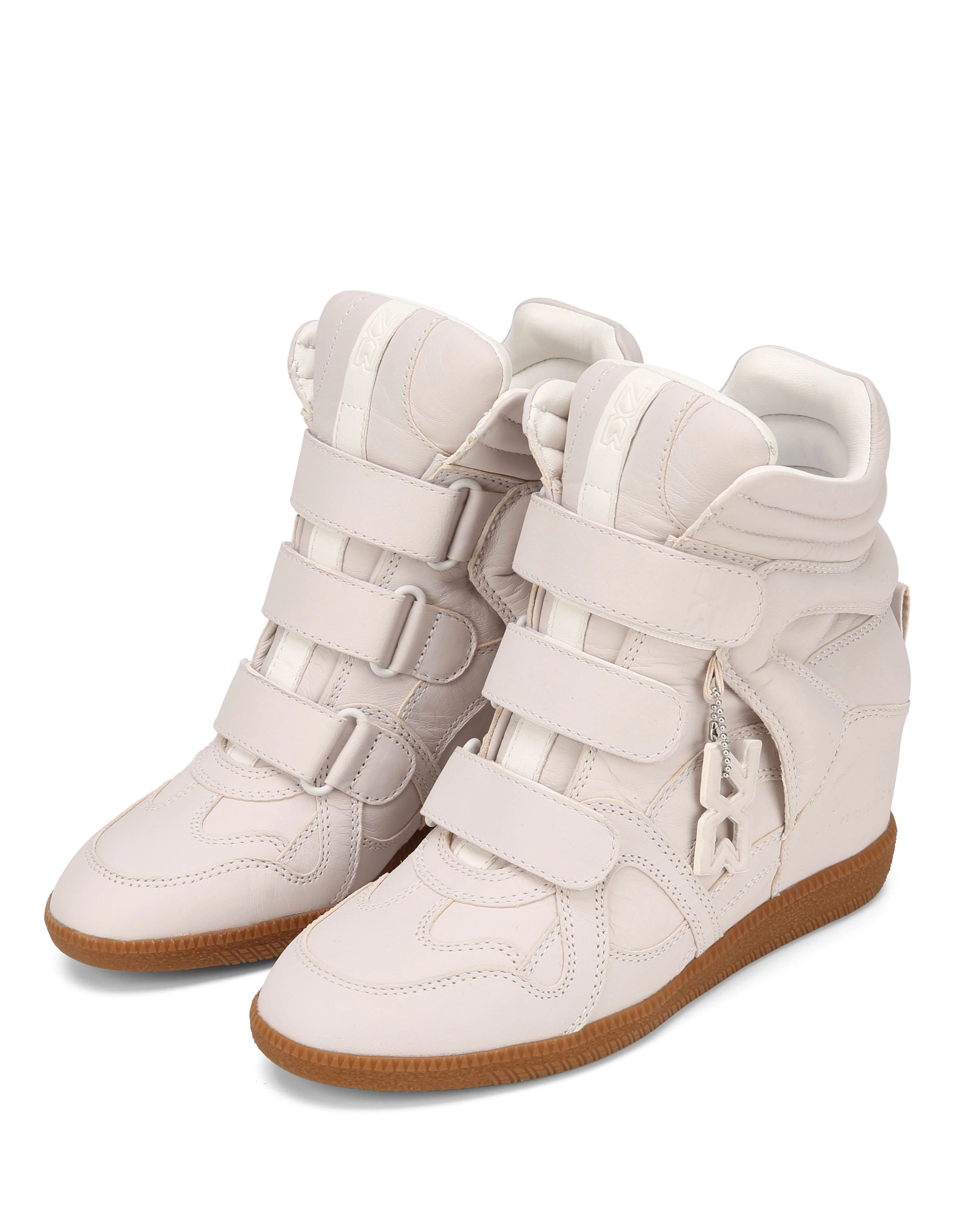 Demmi White Leather - Image 3