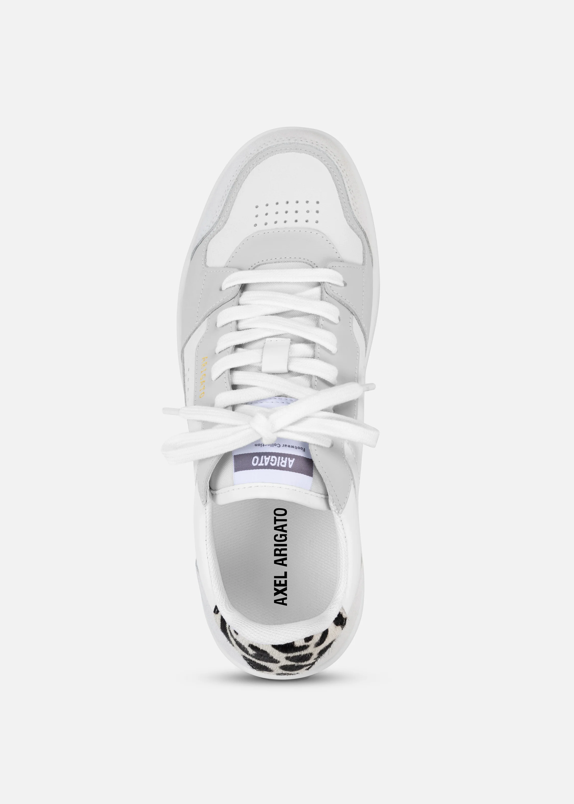 W Dice Lo Sneaker White/Lilac Leather/Suede - Image 4