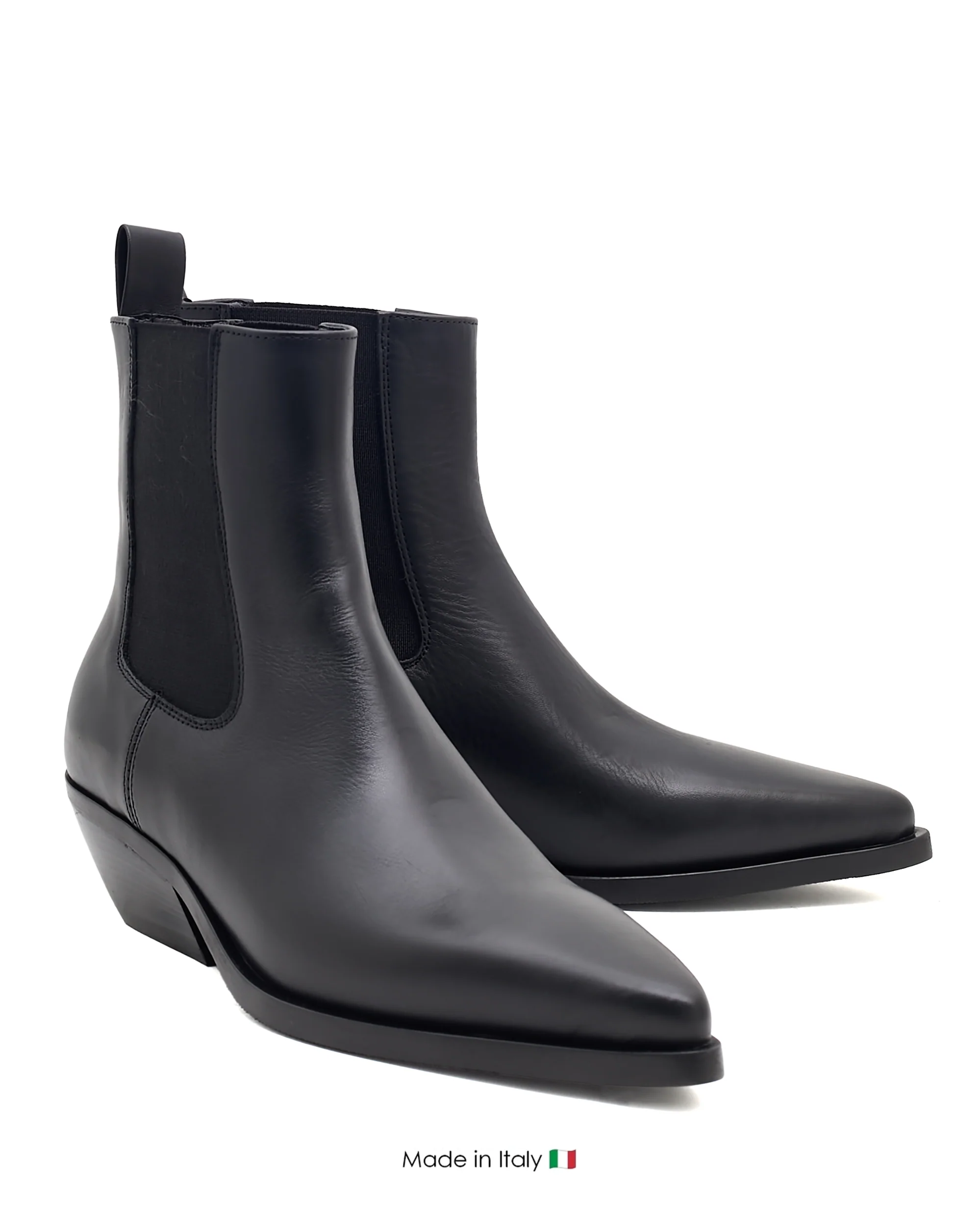 E4020 Black Boot Leather - Image 2
