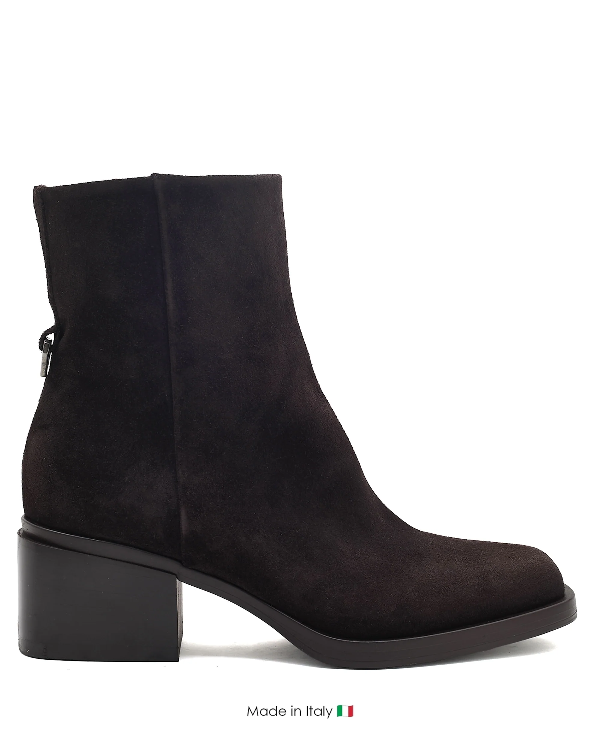 E4421 Dark Brown Boot Suede