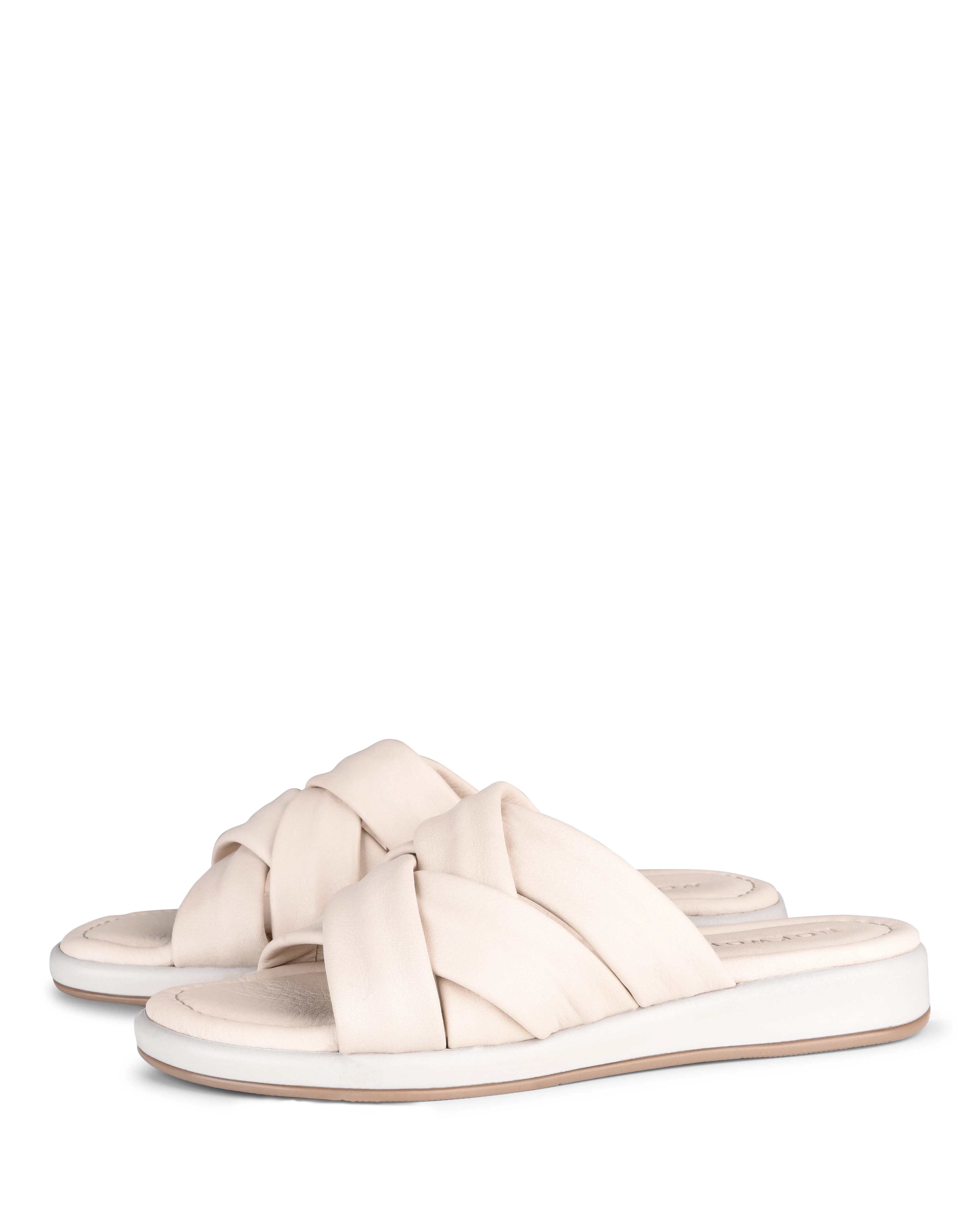 Halle Off-White Leather - Image 2