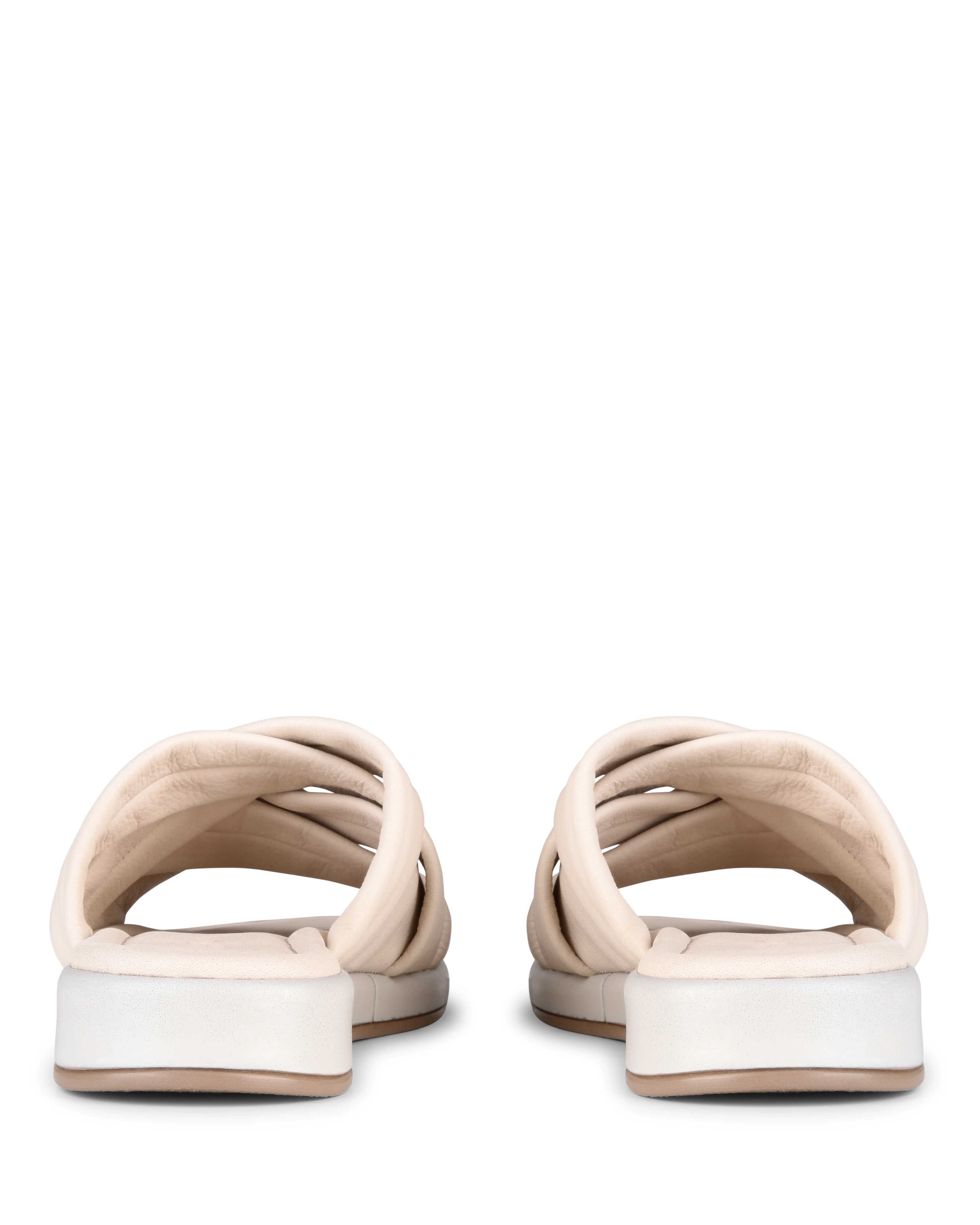 Halle Off-White Leather - Image 3