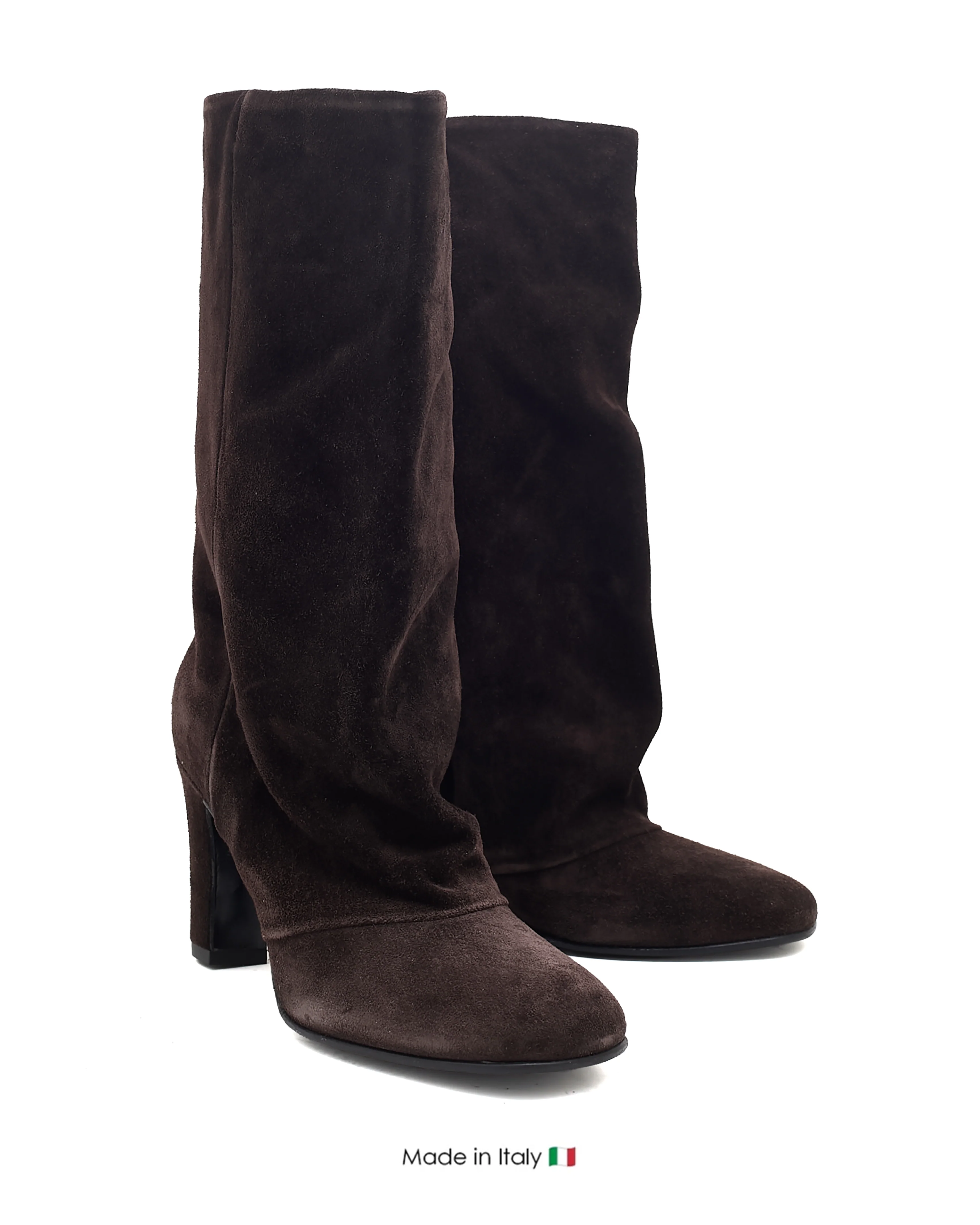 Issie Dark Brown Suede - Image 2