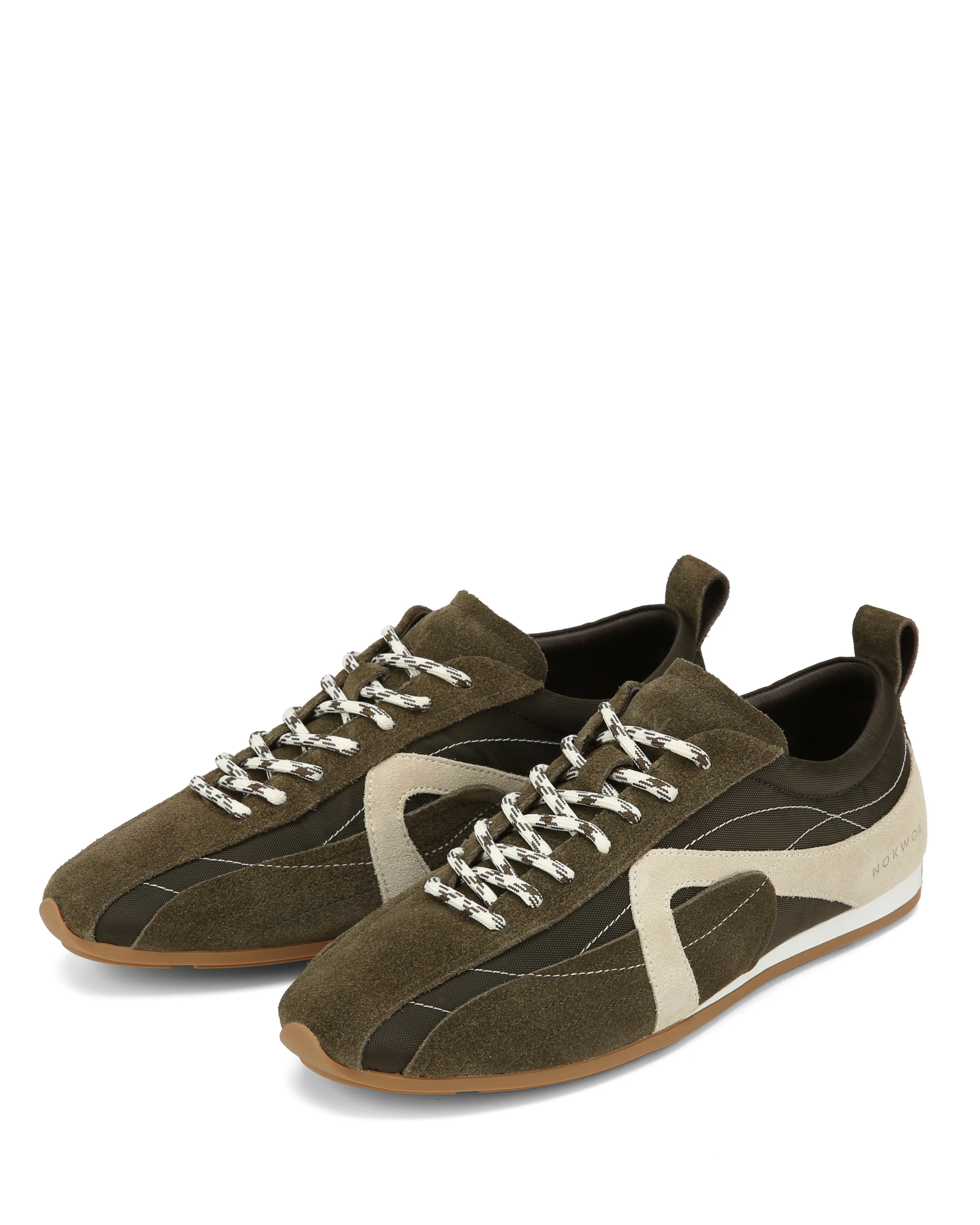 Matrix Khaki Nylon/Suede - Image 3