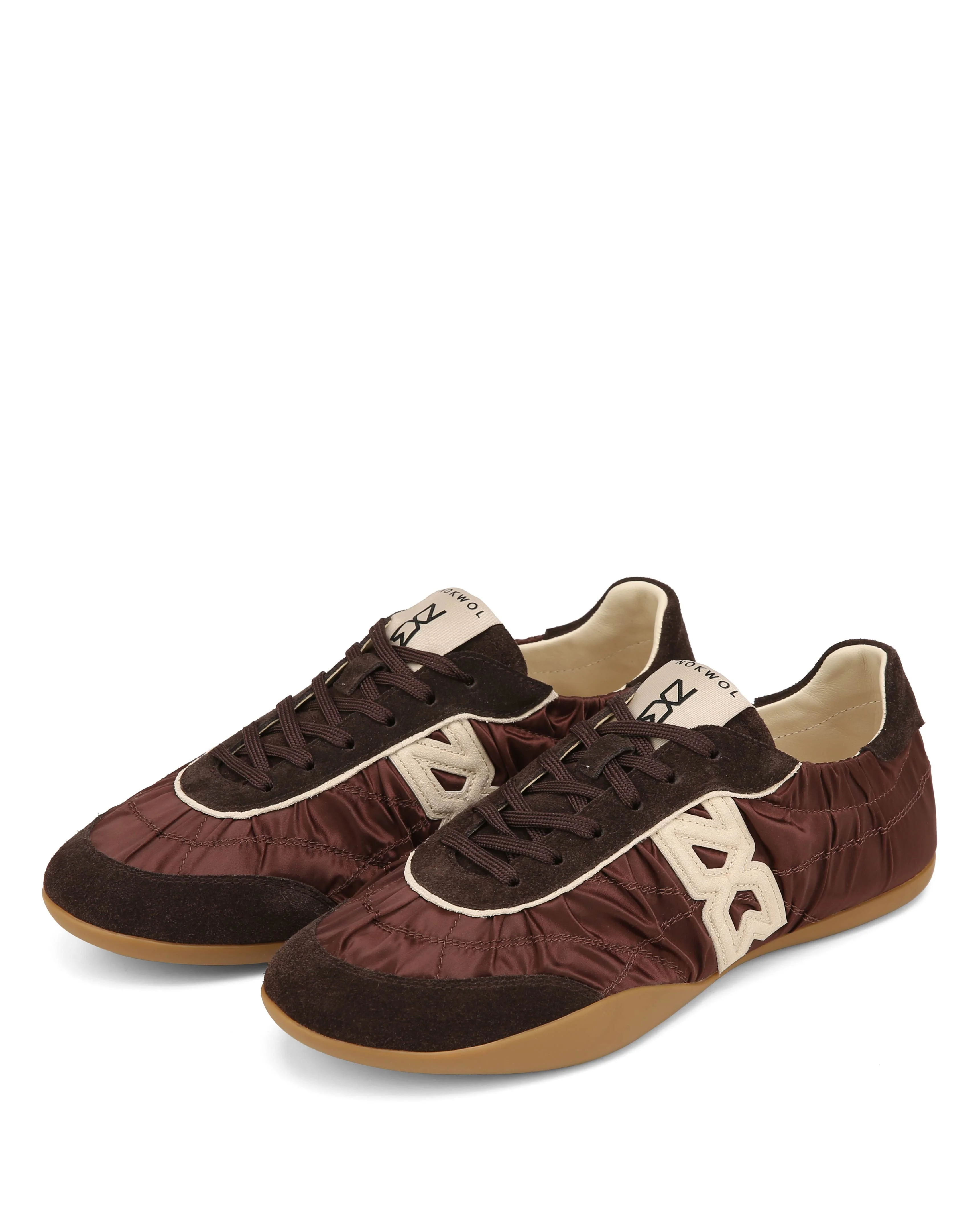 Mystic Satin Brown Suede - Image 3