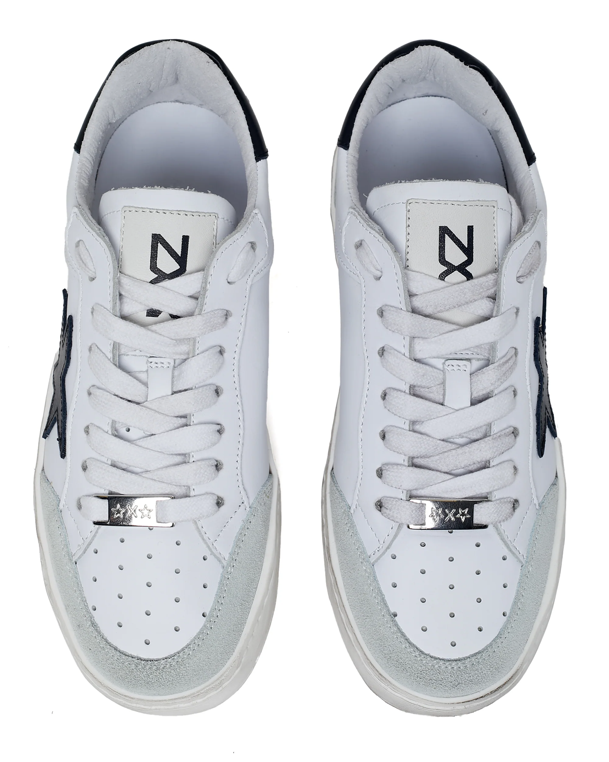 Paris Leather White/Black - Image 3
