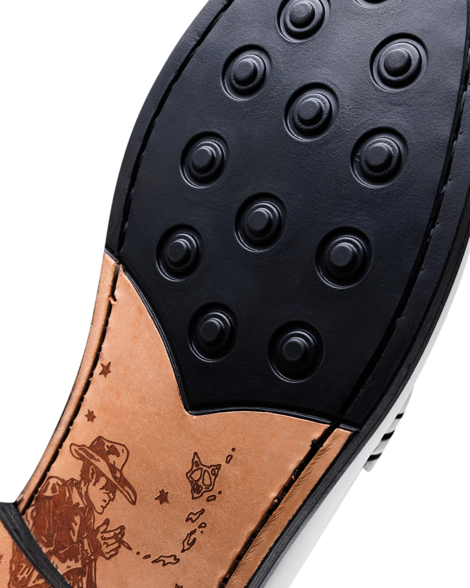 Riviera White/Black Leather - Image 7