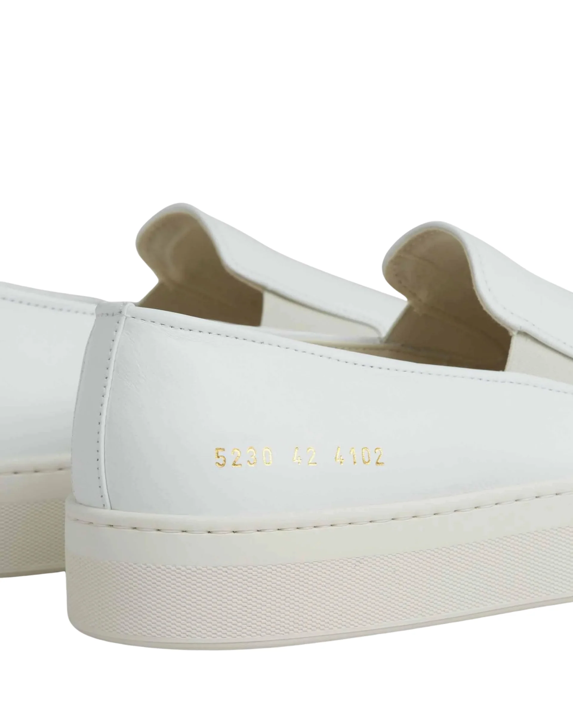Slip On In Leather Off White Leather 5230 4102 - Image 4
