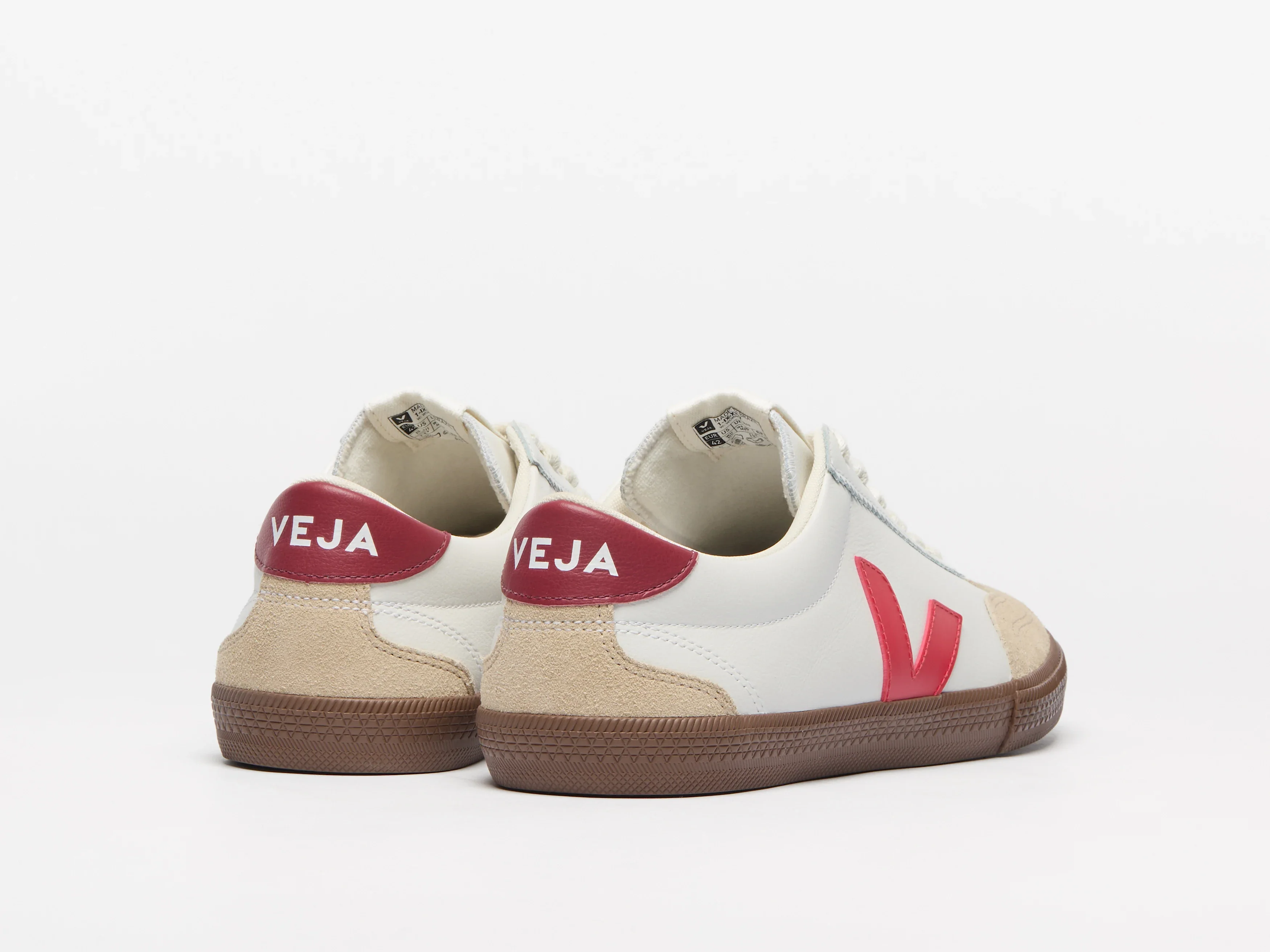 W Volley White/Pekin/Bark O.T. Leather VO2003533 - Image 3