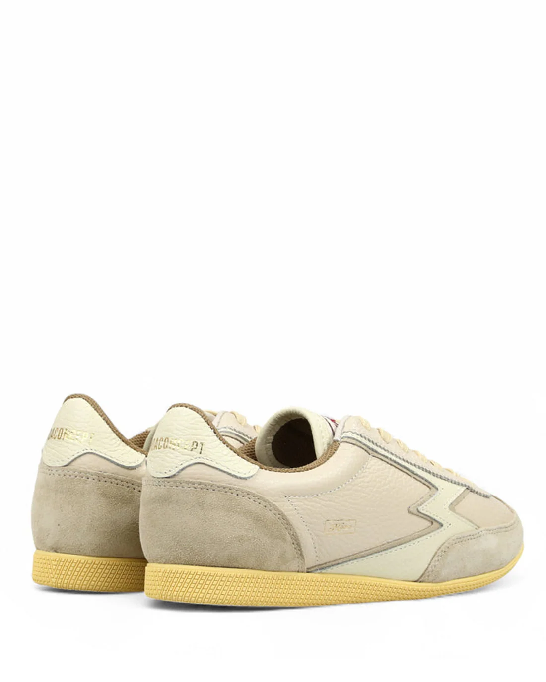 W Kobe Beige Leather Off White Details KO005 - Image 3